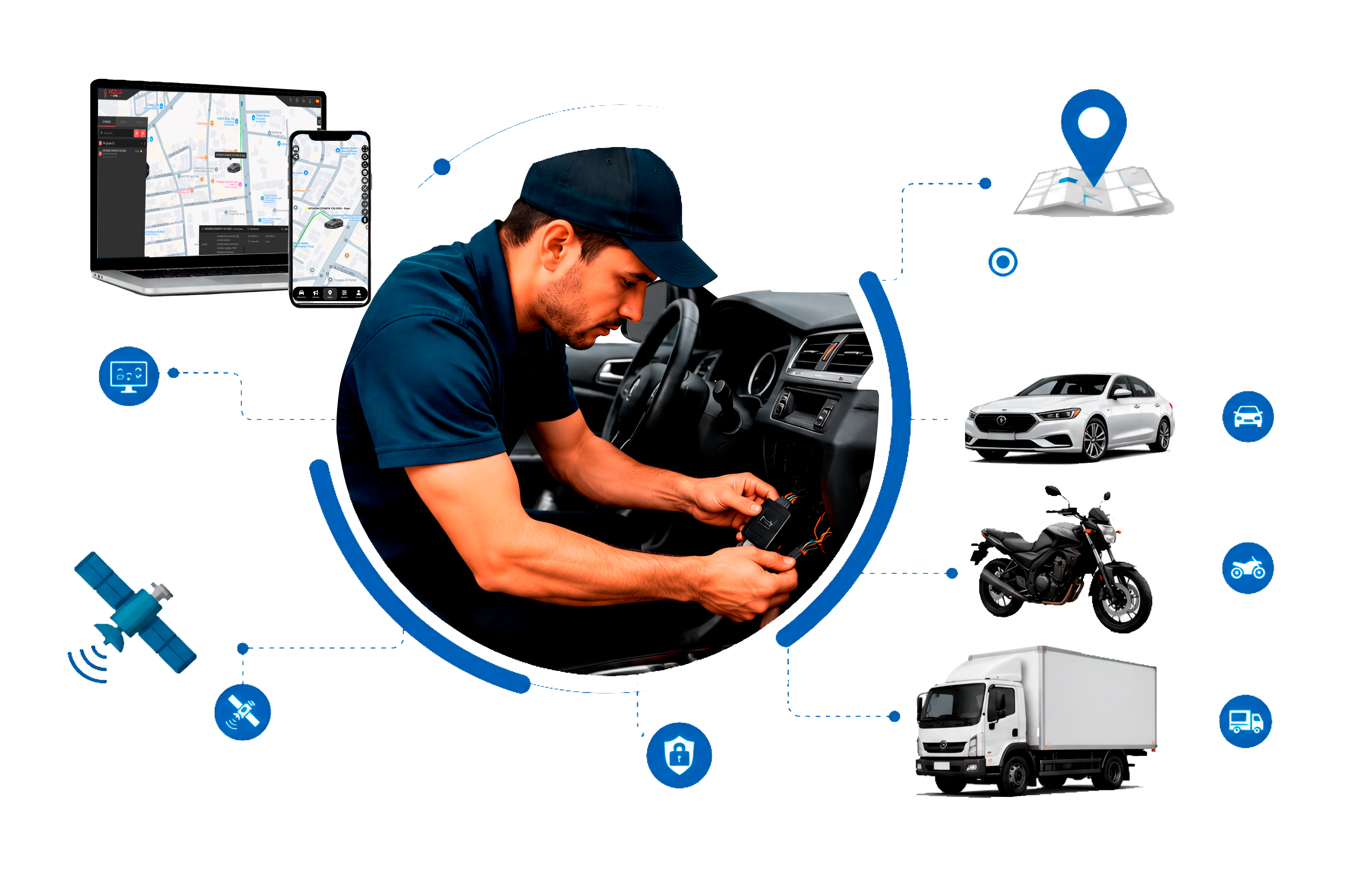 Padilla GPS — servicio de rastreo satelital